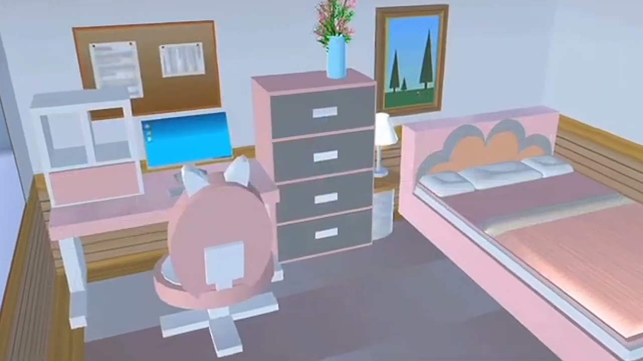 Cara mengubah kamar girl jadi aesthetic part 1&2🌼 full SAKURA SCHOOL SIMULATOR TUTORIAL 