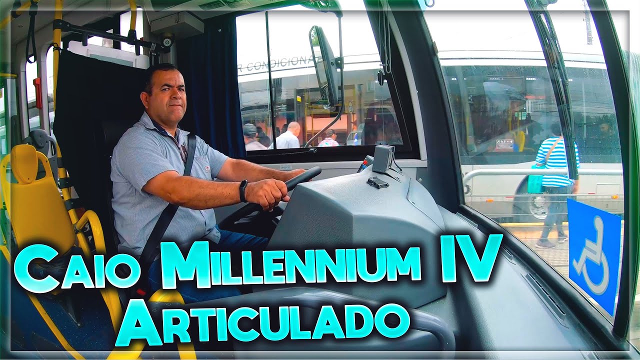 Primeiro Dia de Operação Do Caio Millennium IV Articulado O-500UA Bluetec 5 - Viação Grajaú