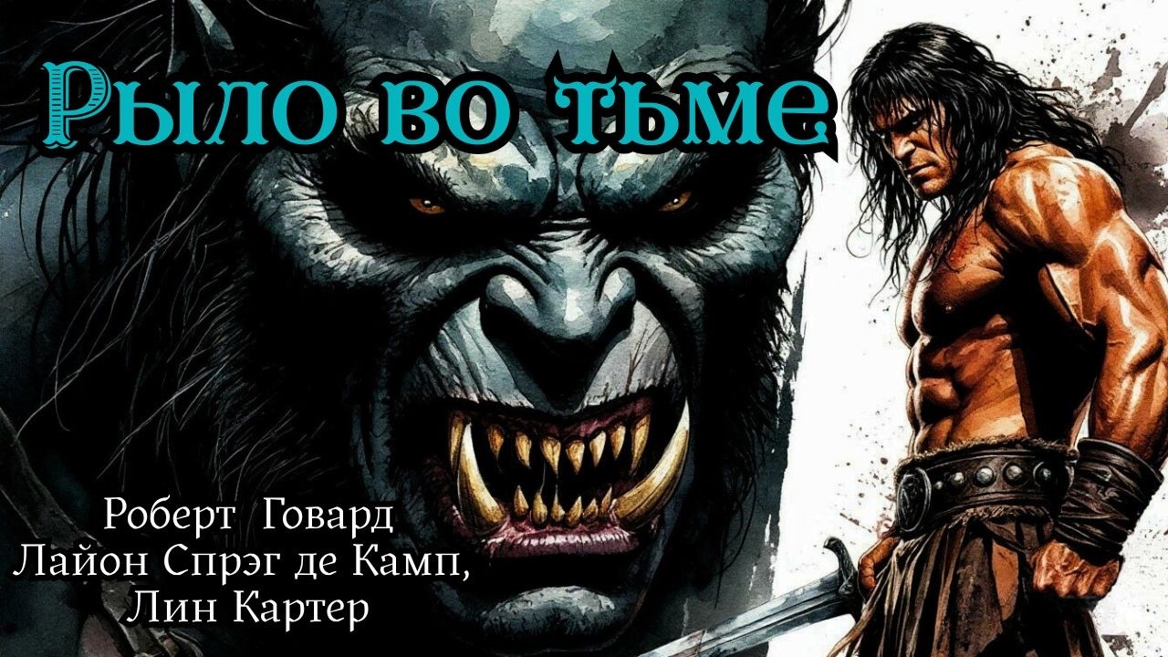 📚Роберт Говард, Лайон Спрэг де Камп, Лин Картер &laquo;Рыло во тьме&raquo; I Конан - классическая сага I Фэнтези