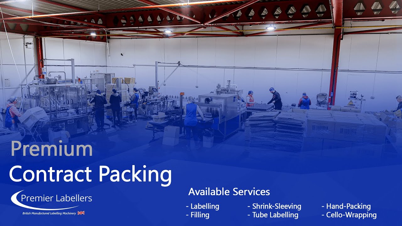 Fully Automatic Cosmetic Packaging Assembly Line | Contract Packing | Premier Labellers