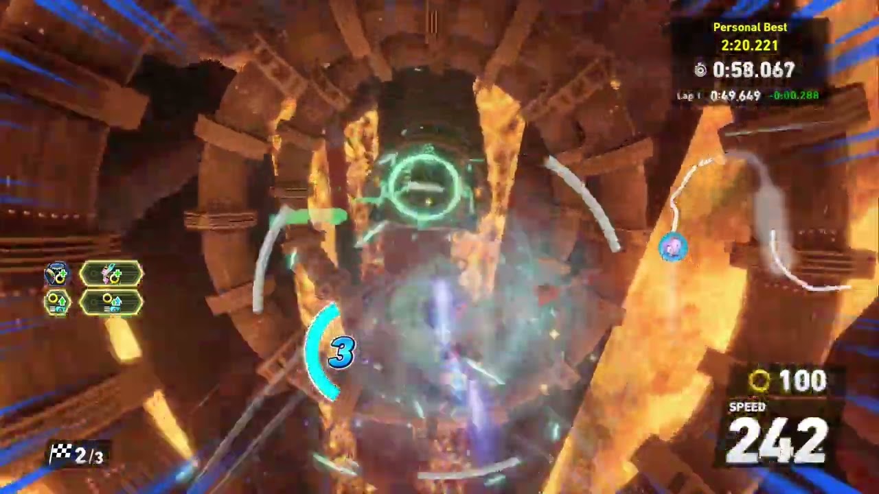 Sonic Racing: CrossWorlds - Magma Planet (Sonic Speed) - 2:19.828 FWR