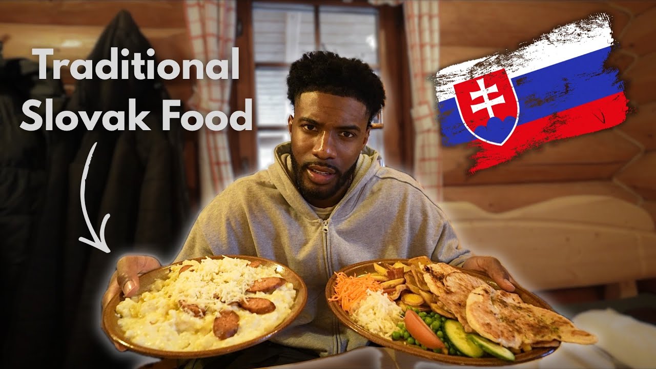 Trying Traditional Slovak Food in Slovakia 🇸🇰 As an American, I was NOT Ready for this… 