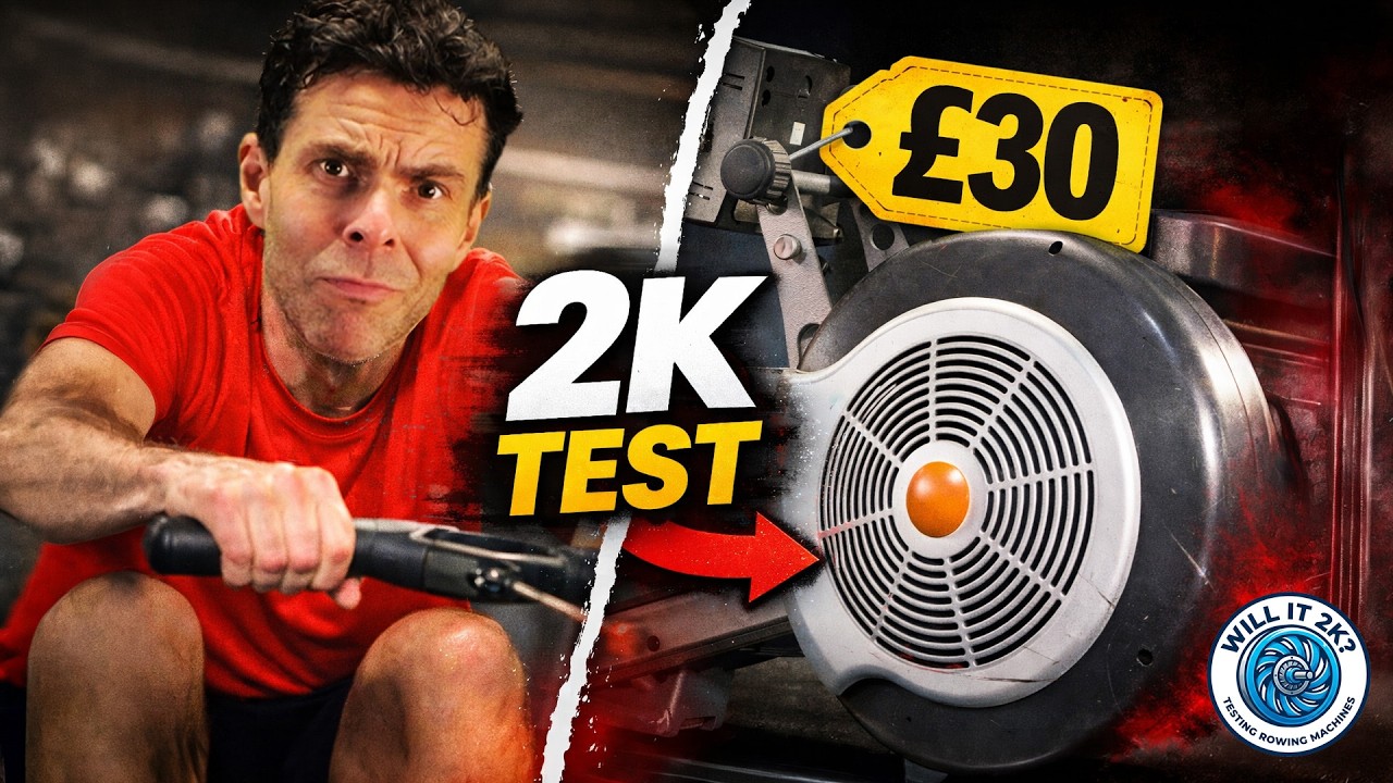 I rowed a 2K on a cheap Rowing Machine. The result surprised me. York R301