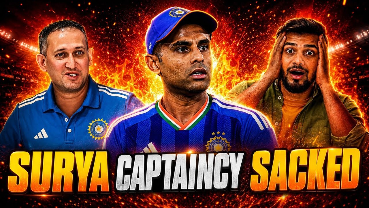 Suryakumar Yadav Sacked as Captain! | #cricket #BCCI