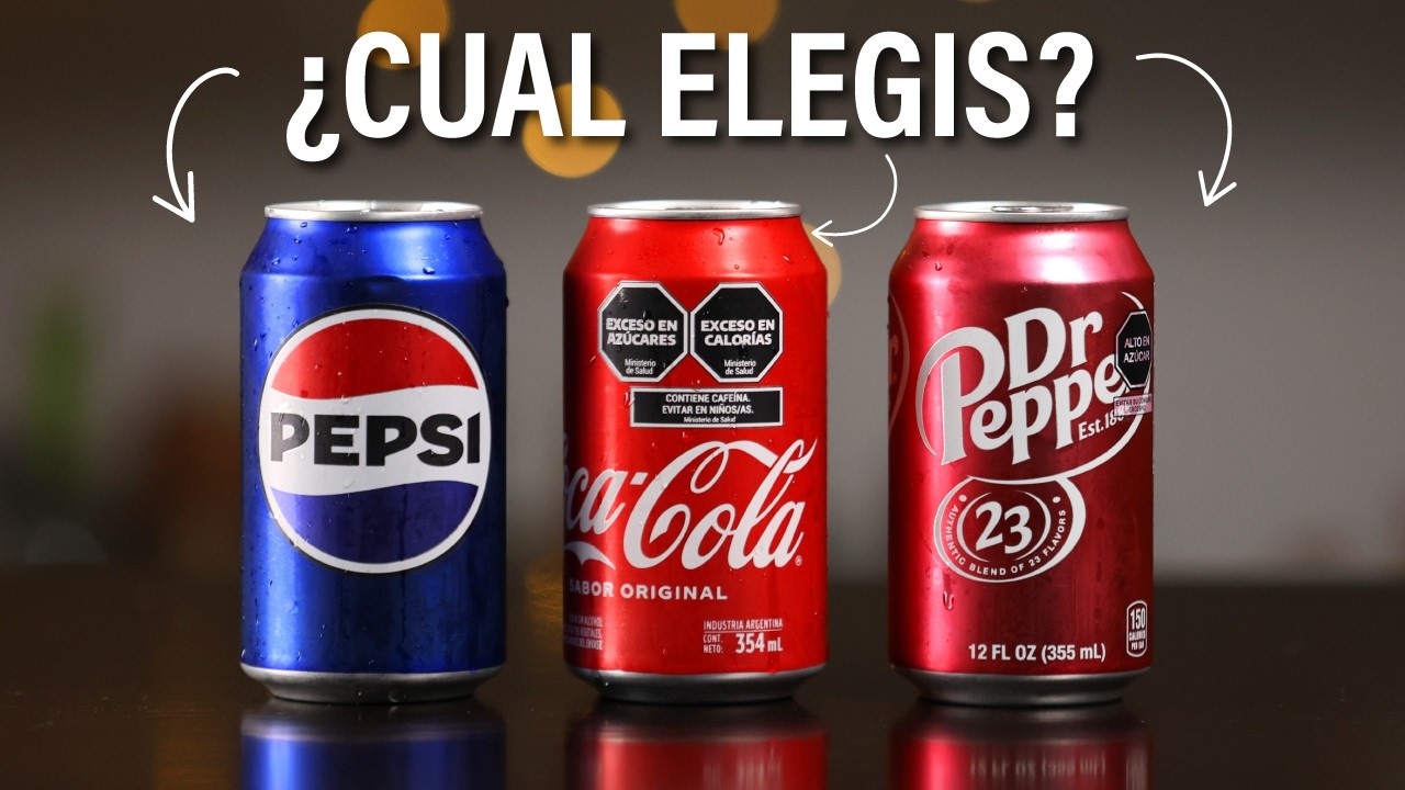 Cata de Gaseosas Cola Históricas