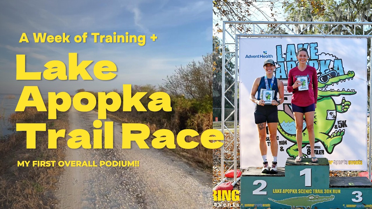 Lake Apopka Trail Race | My First Overall Podium Win!