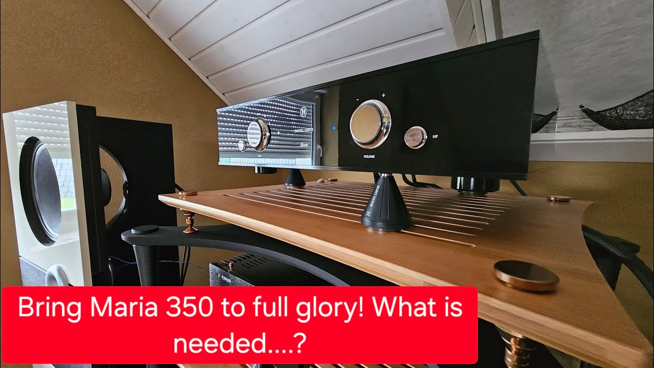 Daniel Hertz Maria 350 Important things to do... high level tuning!