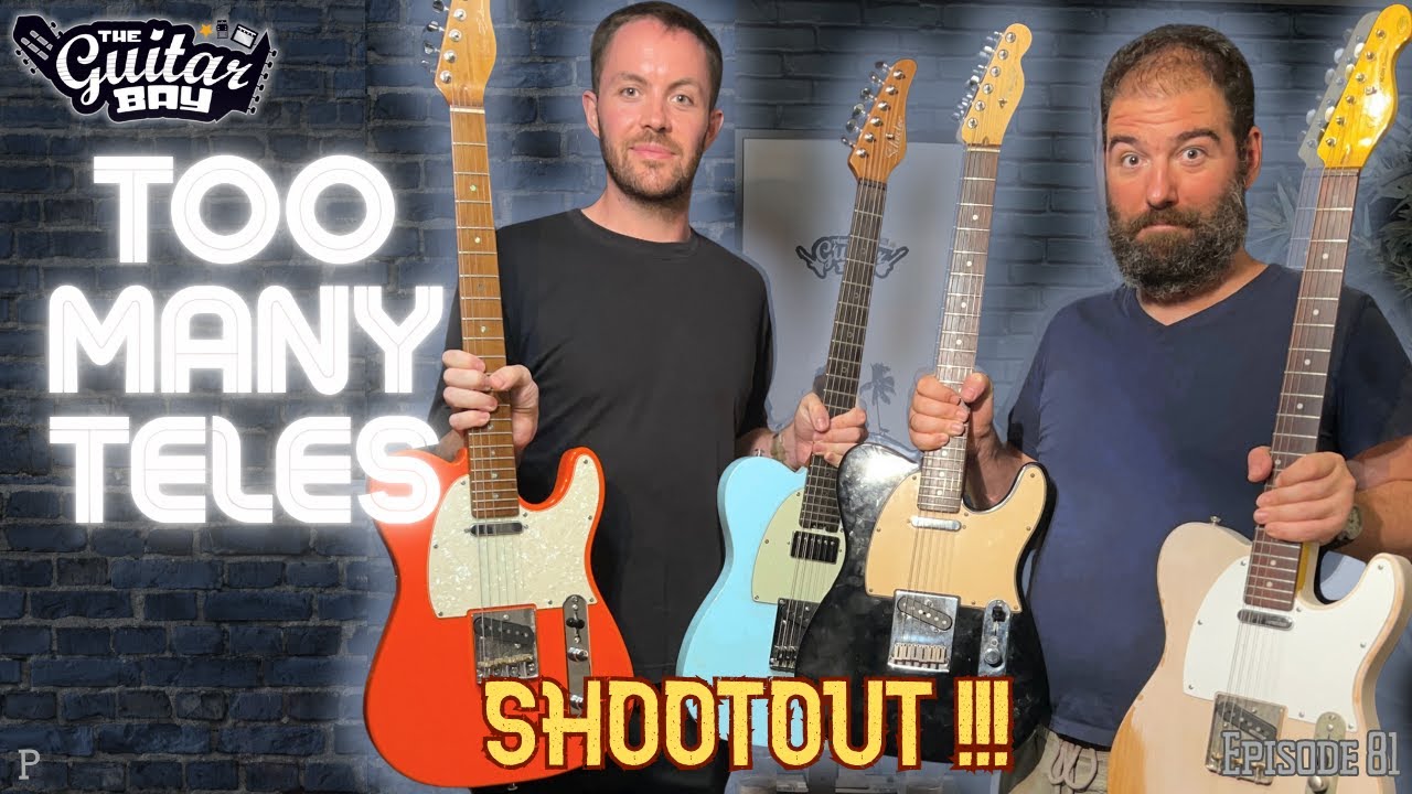 Too many Telecasters - T Style Shootout Sire T7 v Fender MiM v USA v Vintage V62 - The Guitar Bay