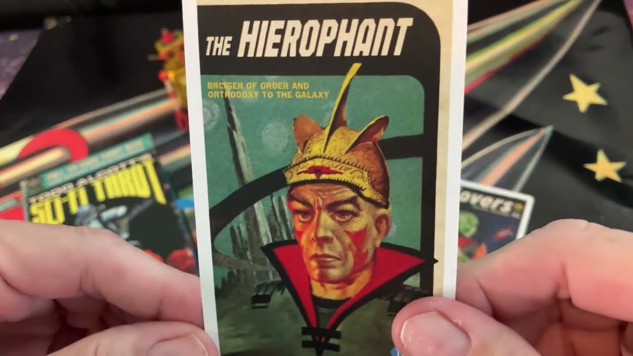 Todd Alcott's Sci-Fi Tarot ~ Todd creates an 