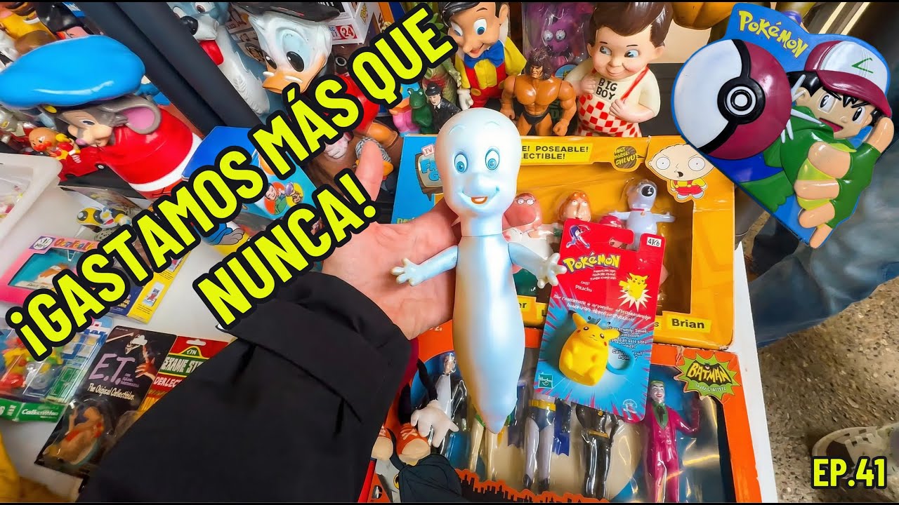 COMPRAS BRUTALES. GASTAMOS MÁS QUE NUNCA en el MERCADILLO DE MASADAS(Barcelona)EP.41
