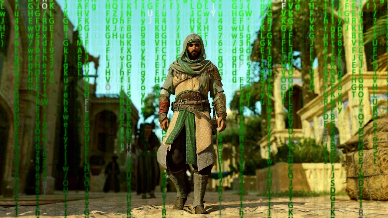 No time for Christmas cheer...Basim enters The Matrix (Grinch Mode)