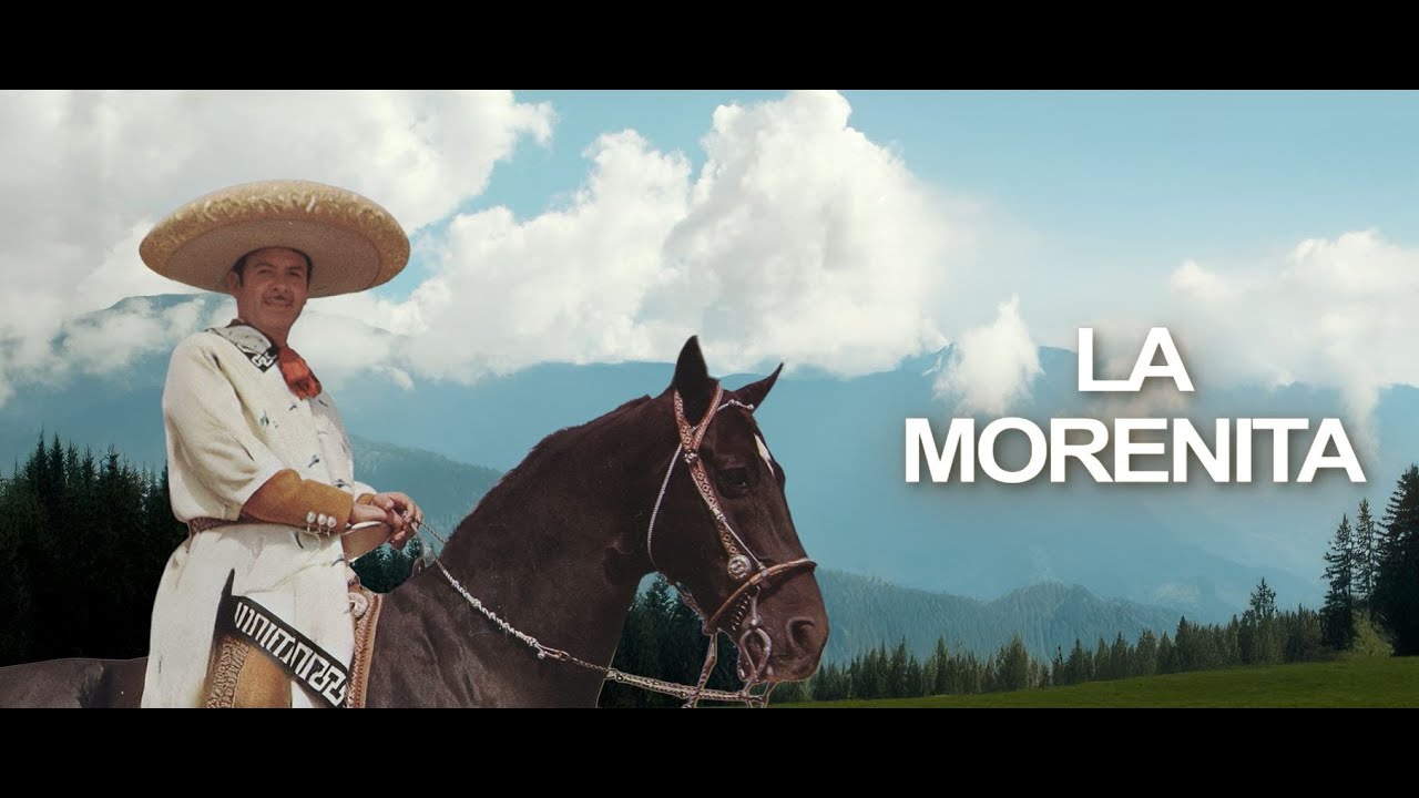 Antonio Aguilar - La Morenita (Letra Oficial)