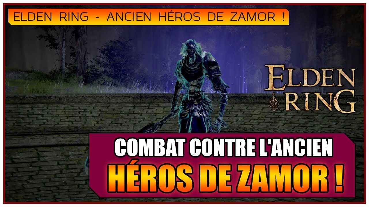 GAMEPLAY - ANCIEN HÉROS DE ZAMOR : COMMENT J'AI SURVÉCU À SA VITESSE DÉCHAÎNÉE ! SUR ELDEN RING - FR