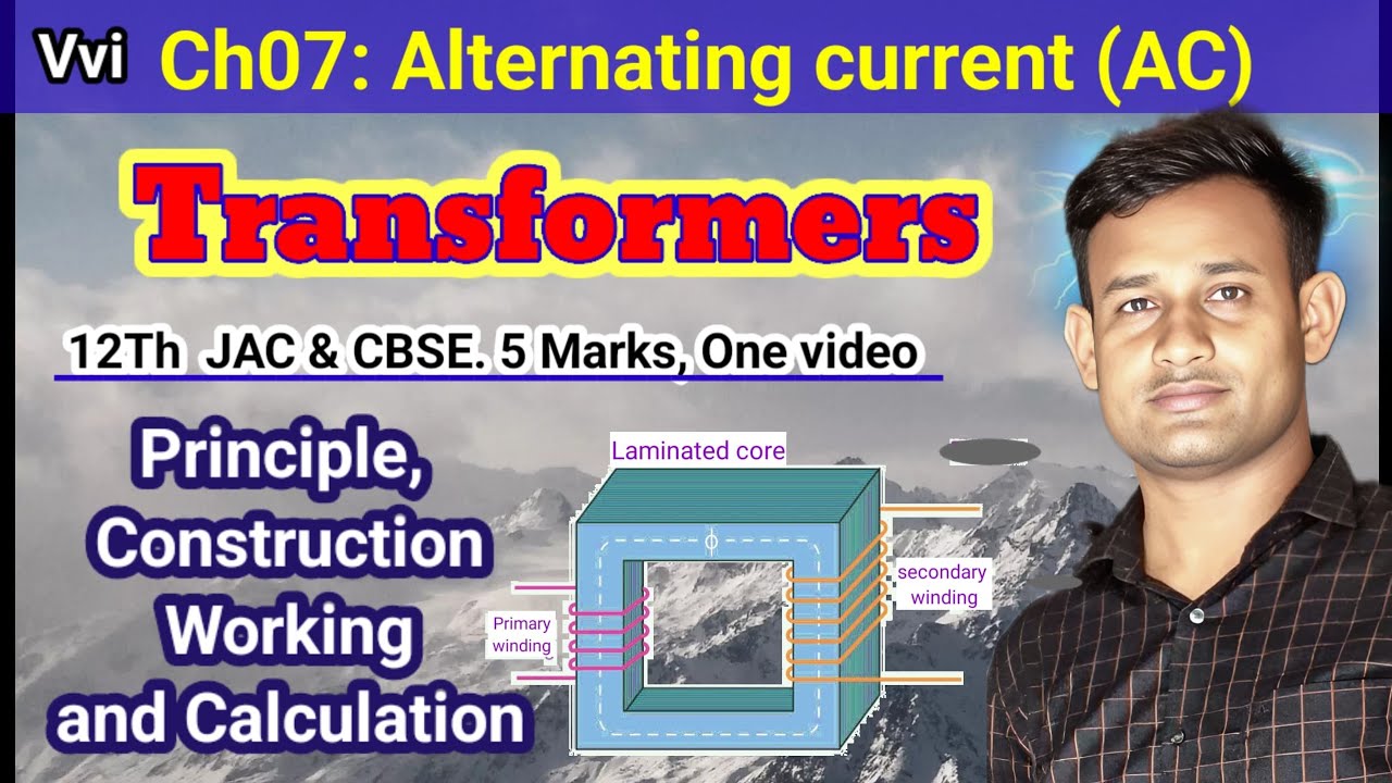 Transformers Principle, construction, Working, Calculation #bestphysicsteacher #DileepSir #MagnetSir