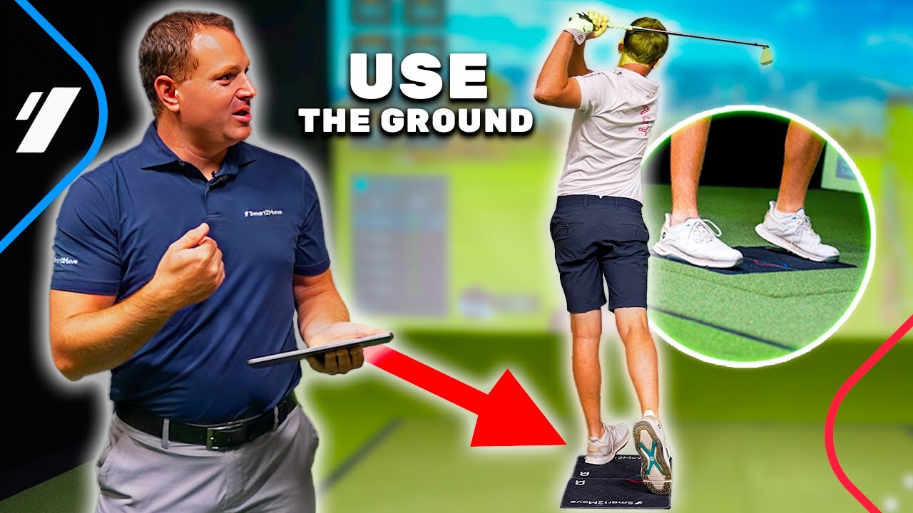 Unlock Maximum Efficiency: Use the Ground for a Powerful Golf Swing!