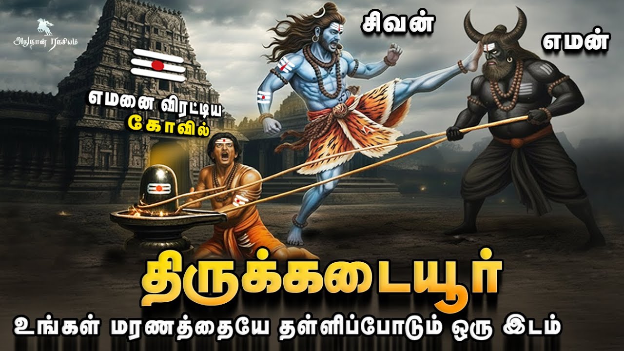 திருக்கடையூர் | பயந்து நடுங்கிய எமன் | 100 வயதை தாண்டியும் வாழவைக்கும் சிவன் கோவில் | Sivarathiri