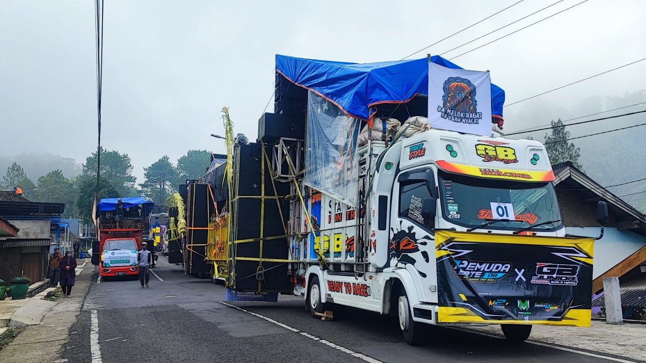 Urutan start sound system besar karnaval sumber brantas kota batu 