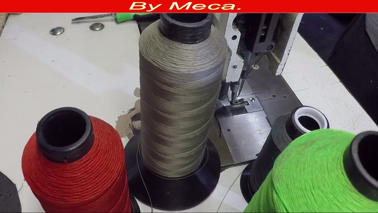 Upholstery Tips for Beginner #33. Different thickness thread
