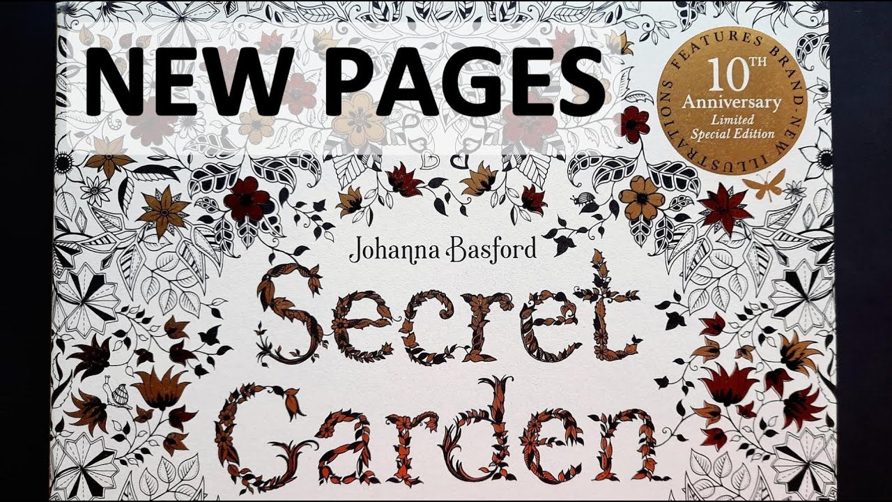 Flip through - Secret Garden 10th Anniversary  - Johanna Basford
