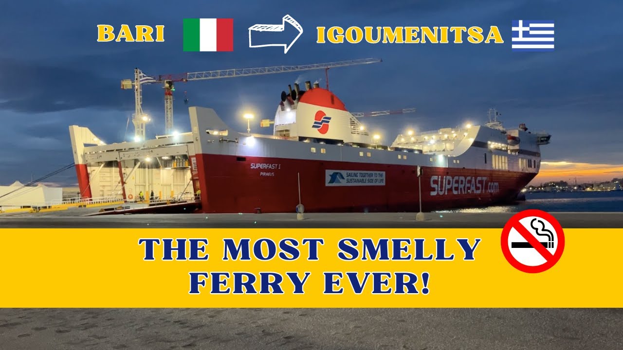 Ferry to Greece: Bari, Italy to Igoumenitsa, Greece (Superfast Ferries)