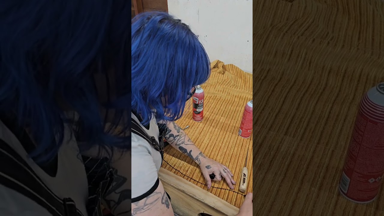 LIVE Replay: Replacing Cane with Upholstery on a Chair Back 3/5