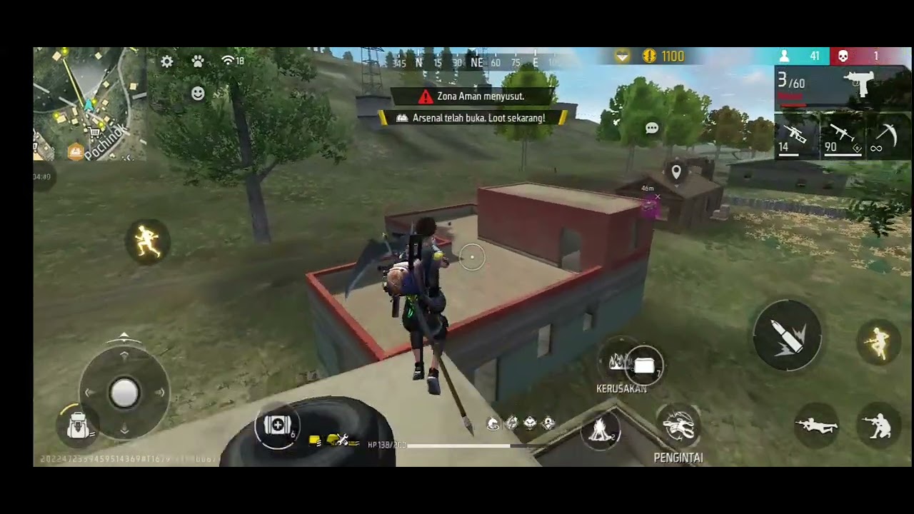 Pertama kali nge video in free fire ku maaf berisik sama maaf ya karena ngelag 🙏