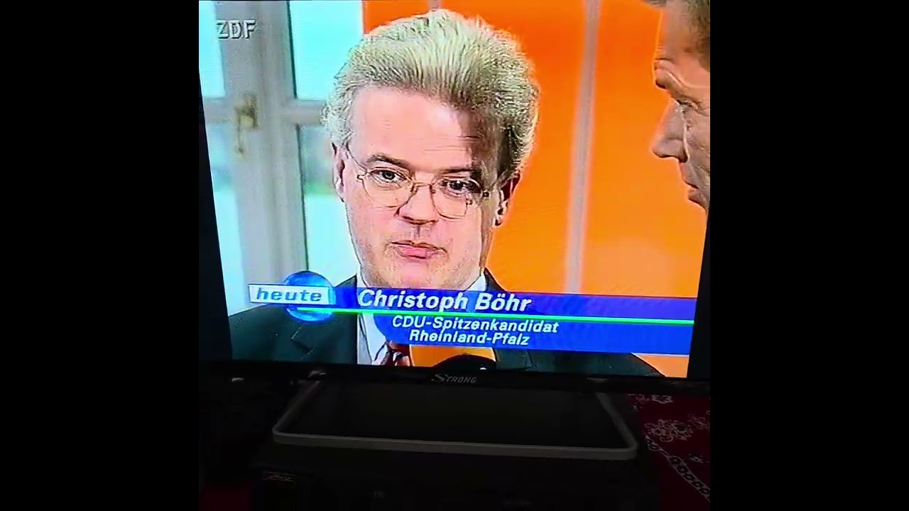 Elefanten 2001 nach der Wahl in Rheinland-Pfalz mit Rainer Brüderle, Christoph Böhr und Kurt Beck 
