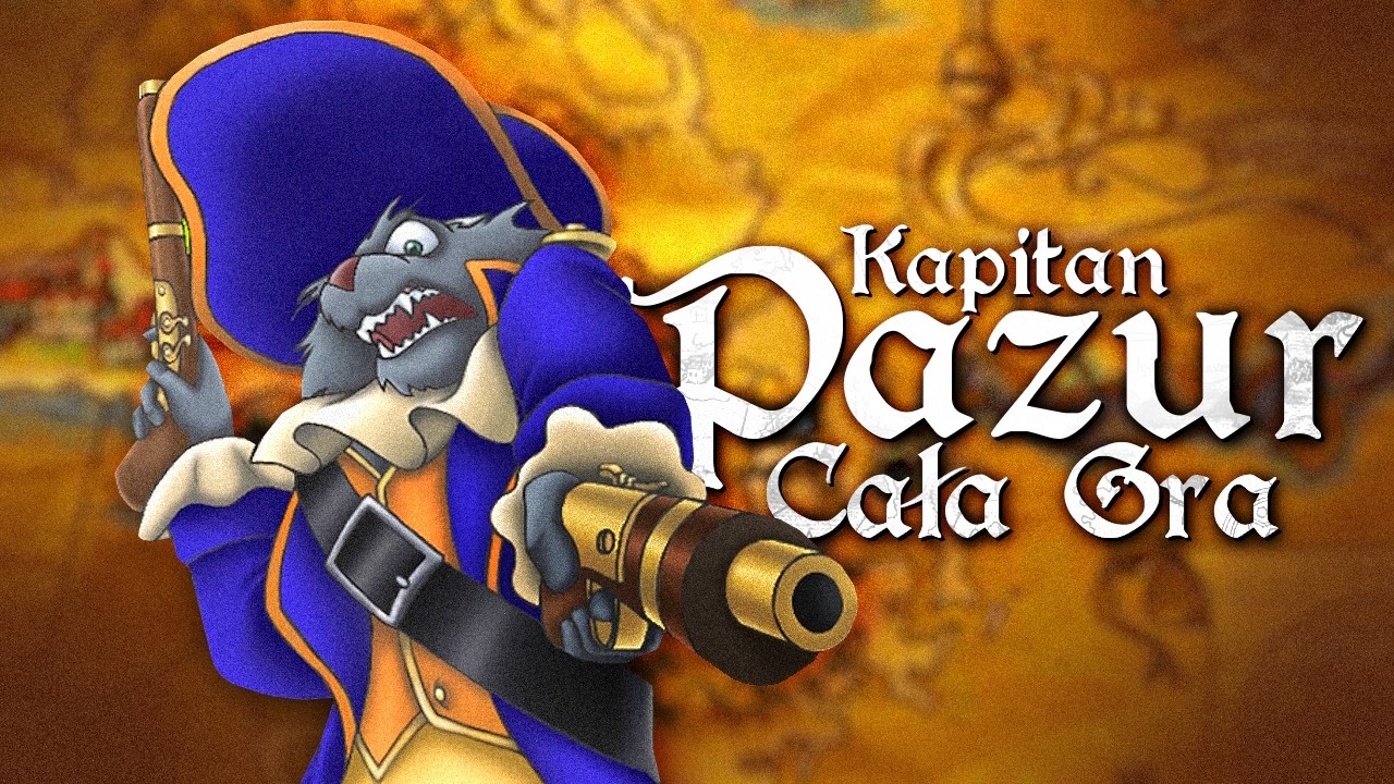 Kapitan Pazur PL - Cała Gra - Gameplay PL 4K