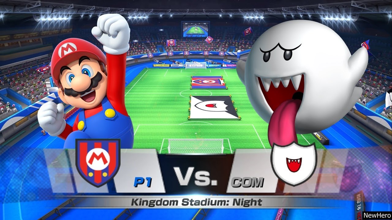 Mario Sports Superstars - Mario/Donkey Kong Vs. Boo/Bowser Jr.