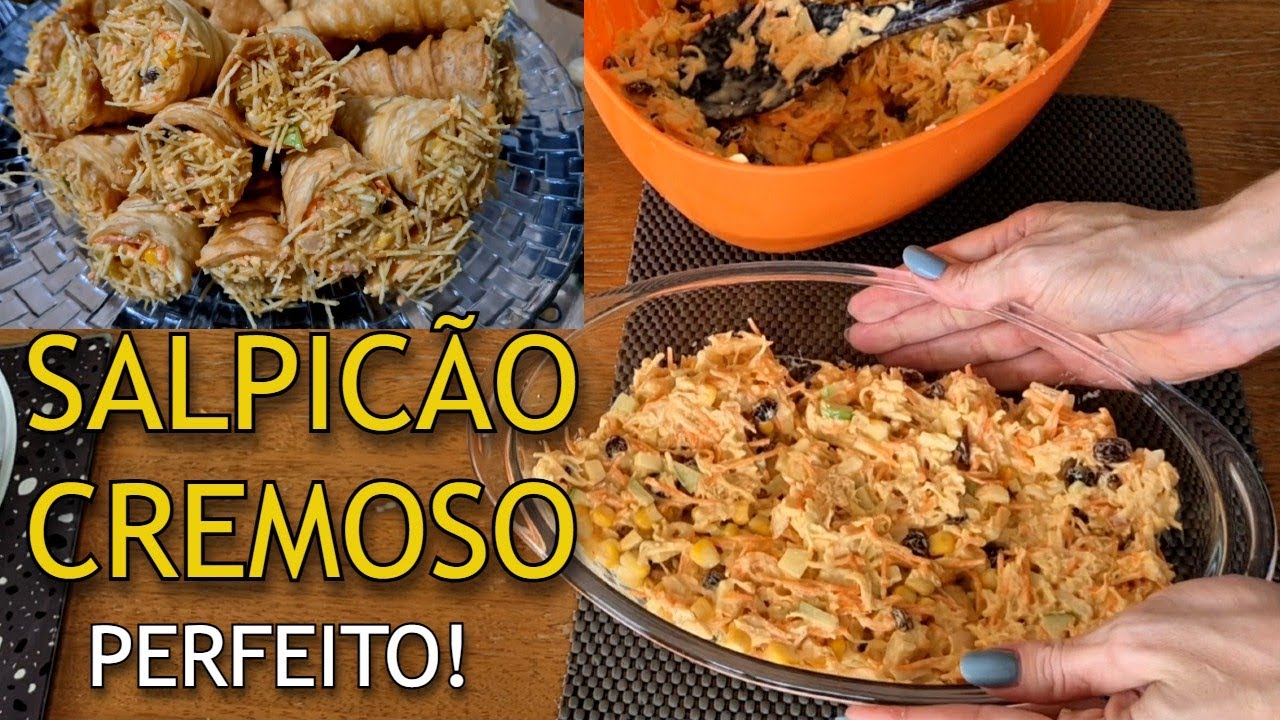 O MELHOR SALPICÃO DA VIDA! Quem Prova Sempre Pede a Receita!