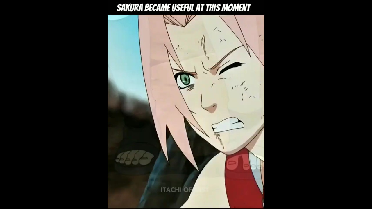 SAKURA'S BATTLE IQ IN THIS SCENE🥶[SAKURA VS SASORI]