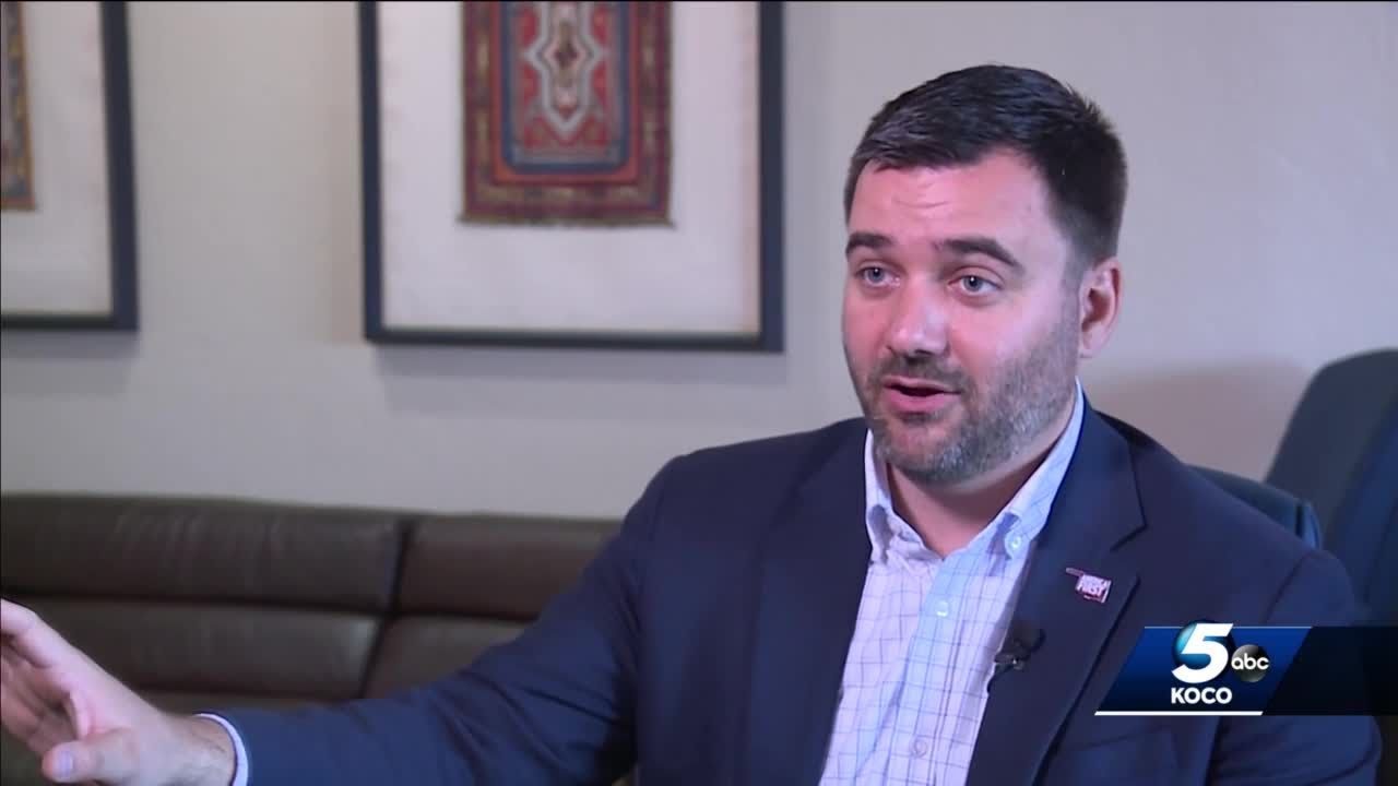 Sen. Nathan Dahm explains what separates him from rest of field vying for Inhofe's seat