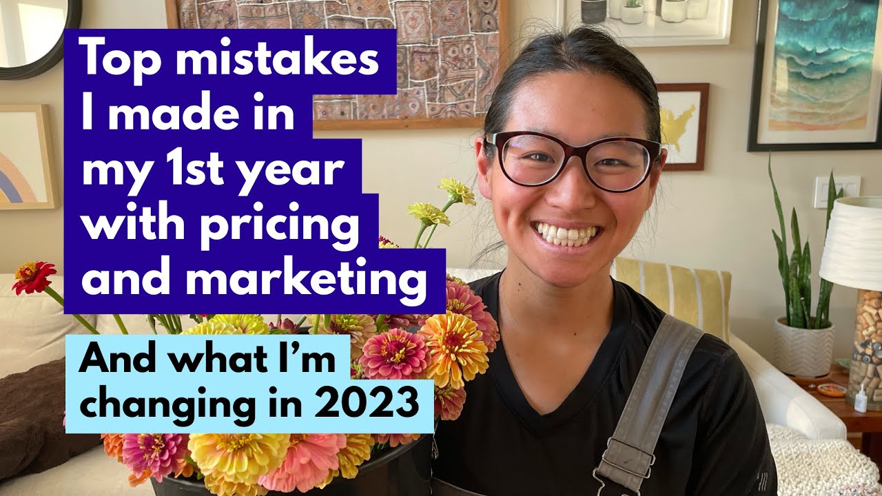 Top mistakes I made in my 1st year with pricing and marketing