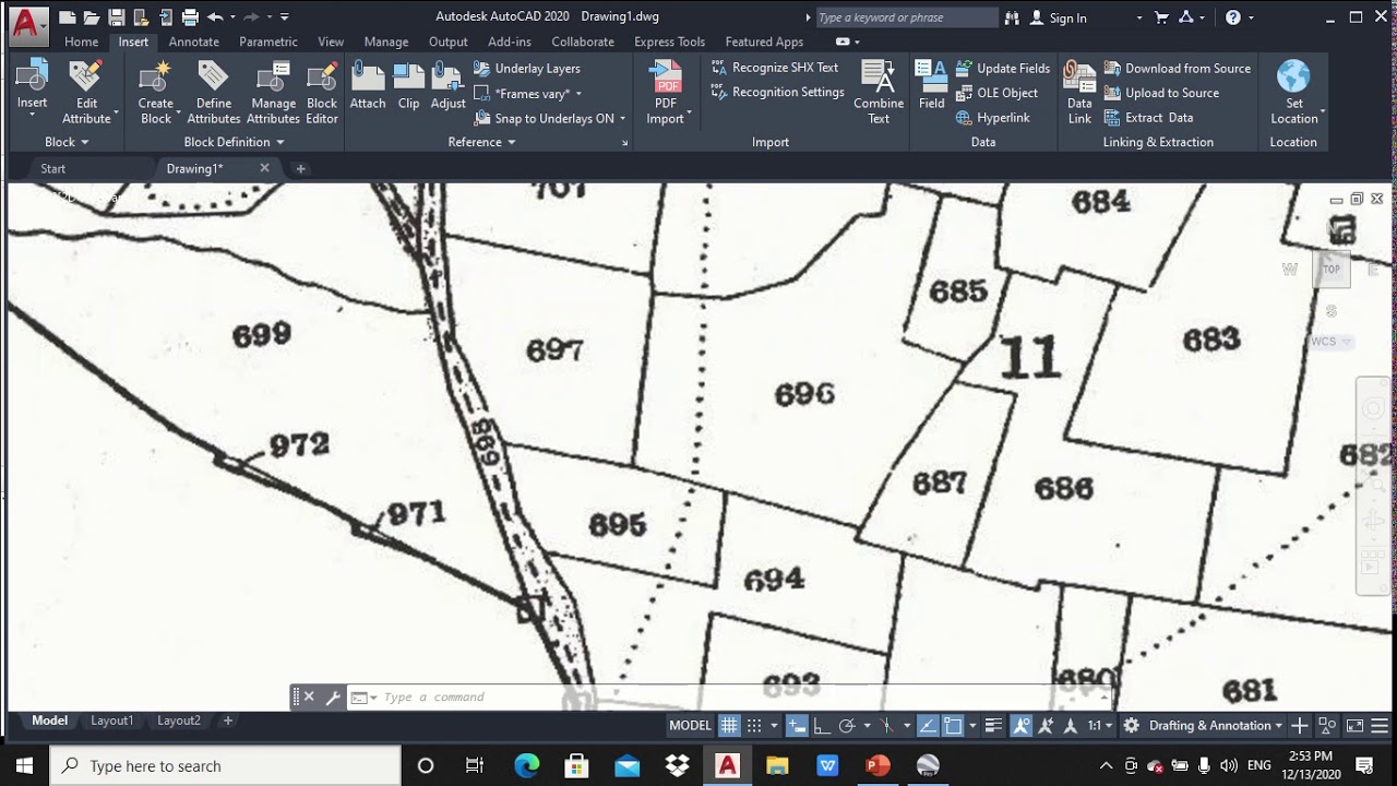 How to Georeference the Village Map
