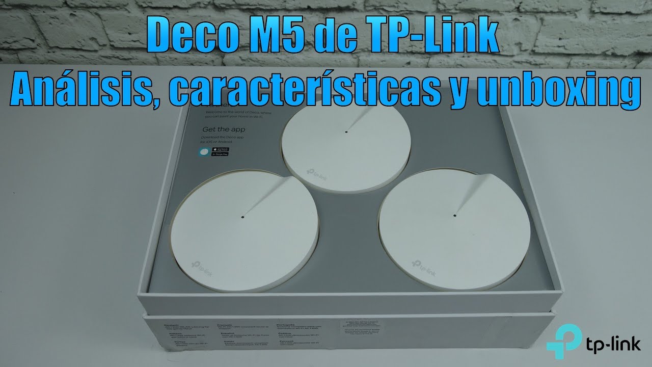 Deco M5 de TP-Link. An&aacute;lisis, caracter&iacute;sticas y unboxing