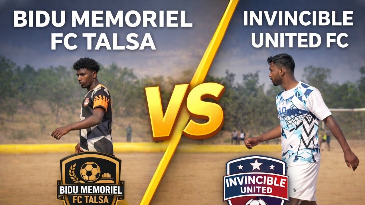 ( INVINCIBLE UNITED FC V/S BIDU MEMORIEL FC TALSA ) BINGBURU FOOTBALL TOURNAMENT 2026