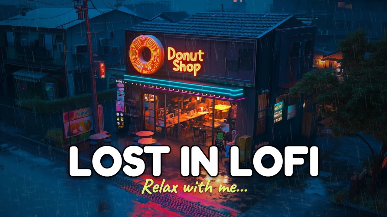 Smooth Evening Beats ⛈️ | Slow Nighttime / Lofi / Music ☔ Cafe | Lofi Tones