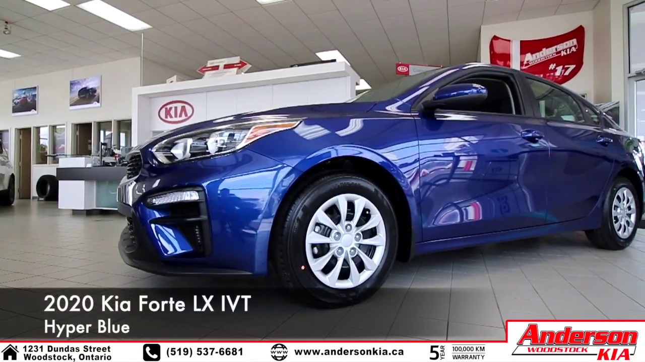 2020 Kia Forte LX IVT (Hyper Blue) - Feature