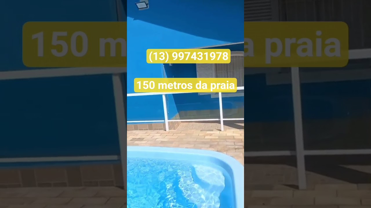 Casa com edícula no Centro de Peruíbe SP, 150 metros da praia. valor 790 mil . (13)997431978
