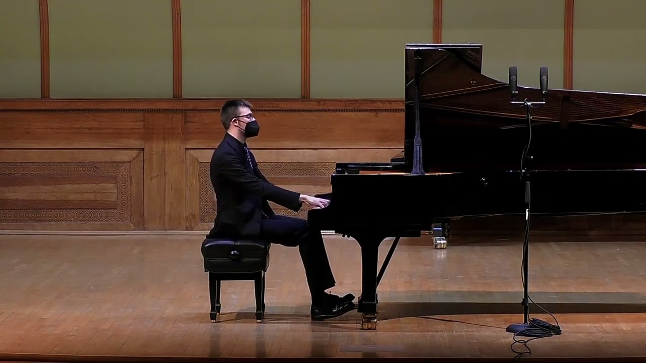 Andrew Cannestra plays Dutilleux: Piano Sonata, opus 1