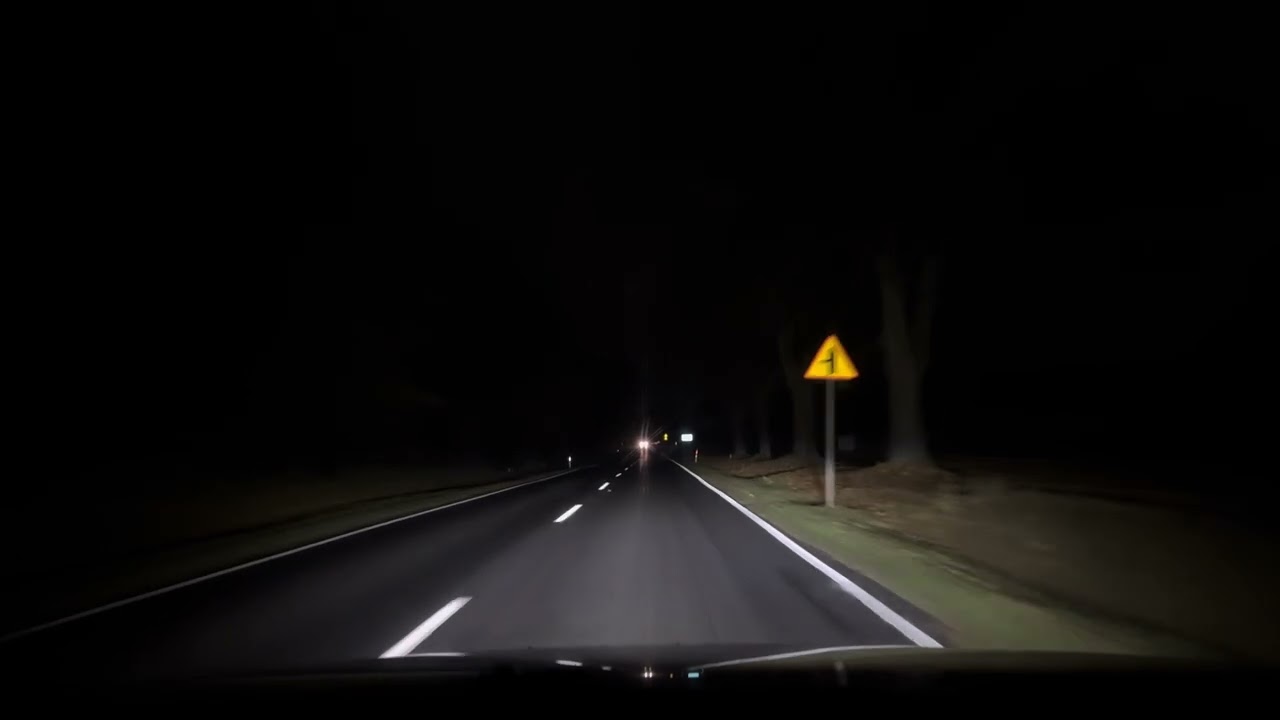 Bi-Led Ronan 3” 45w road test in rainy day