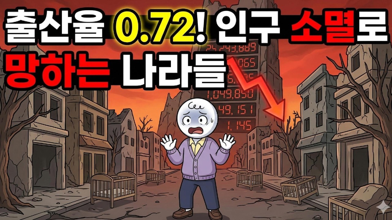 왜 수백조를 써도 출산율은 바닥일까? 하버드가 경고한 인구 소멸의 잔혹한 진실