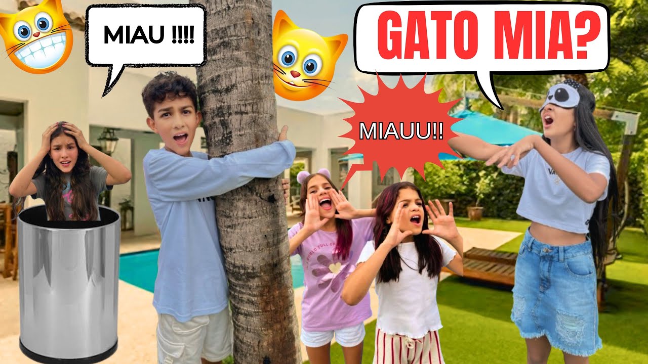 GATO MIA EXTREMO!! *quem trapaceou? (Feat: Jessica Sousa, Manu e Louise)