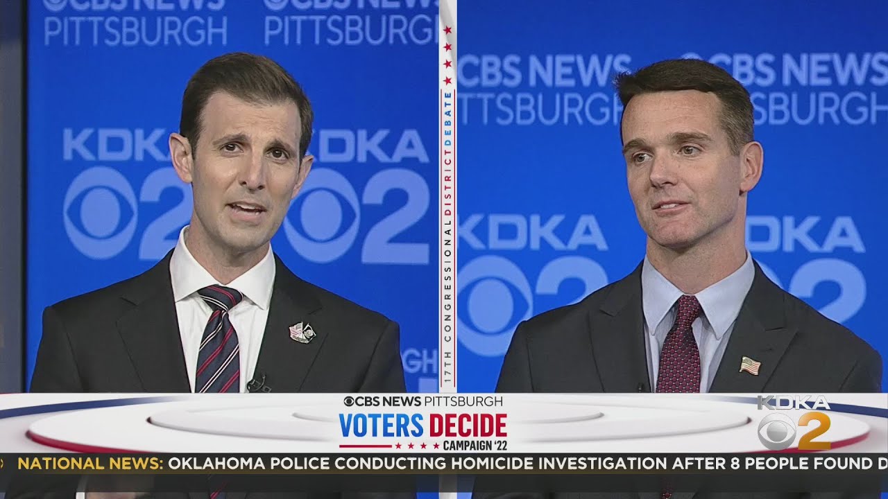 More fireworks over issues between 17th Congressional candidates at KDKA-TV debate