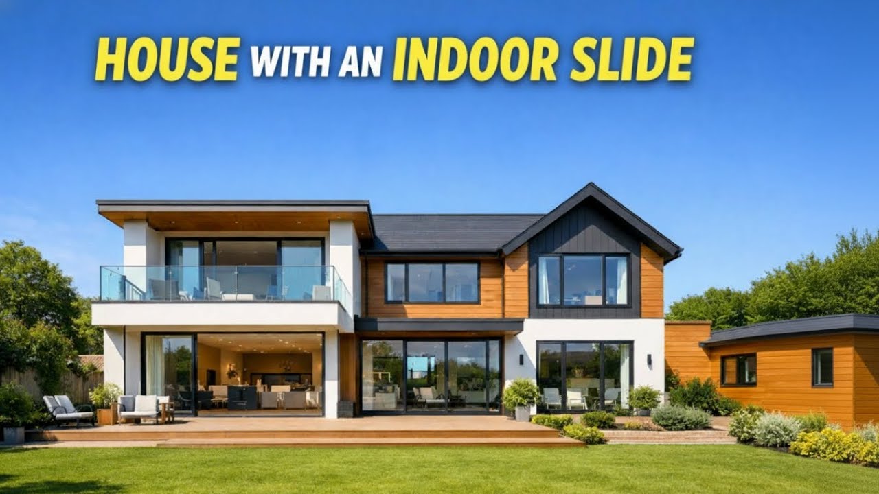 Inside a Joy-Filled Family Dream Home in Cardiff | The House With an Indoor Slide