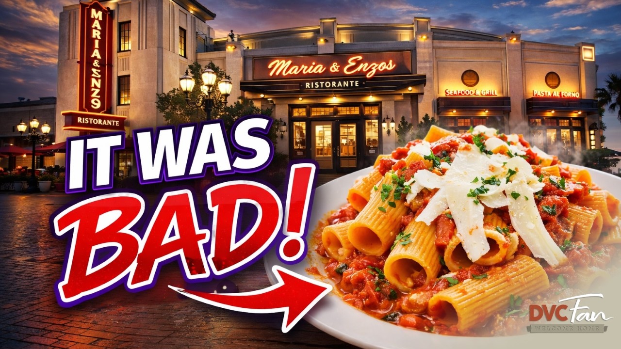 Is Maria and Enzos REALLY That Bad?! Honest Review at Disney Springs