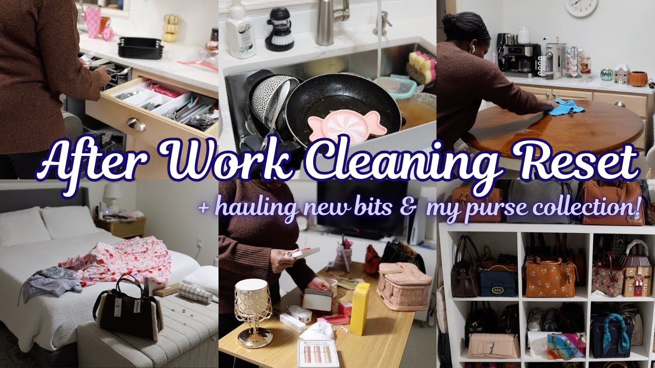 After Work Cleaning Reset! | Realistic Cleaning Motivation 😴