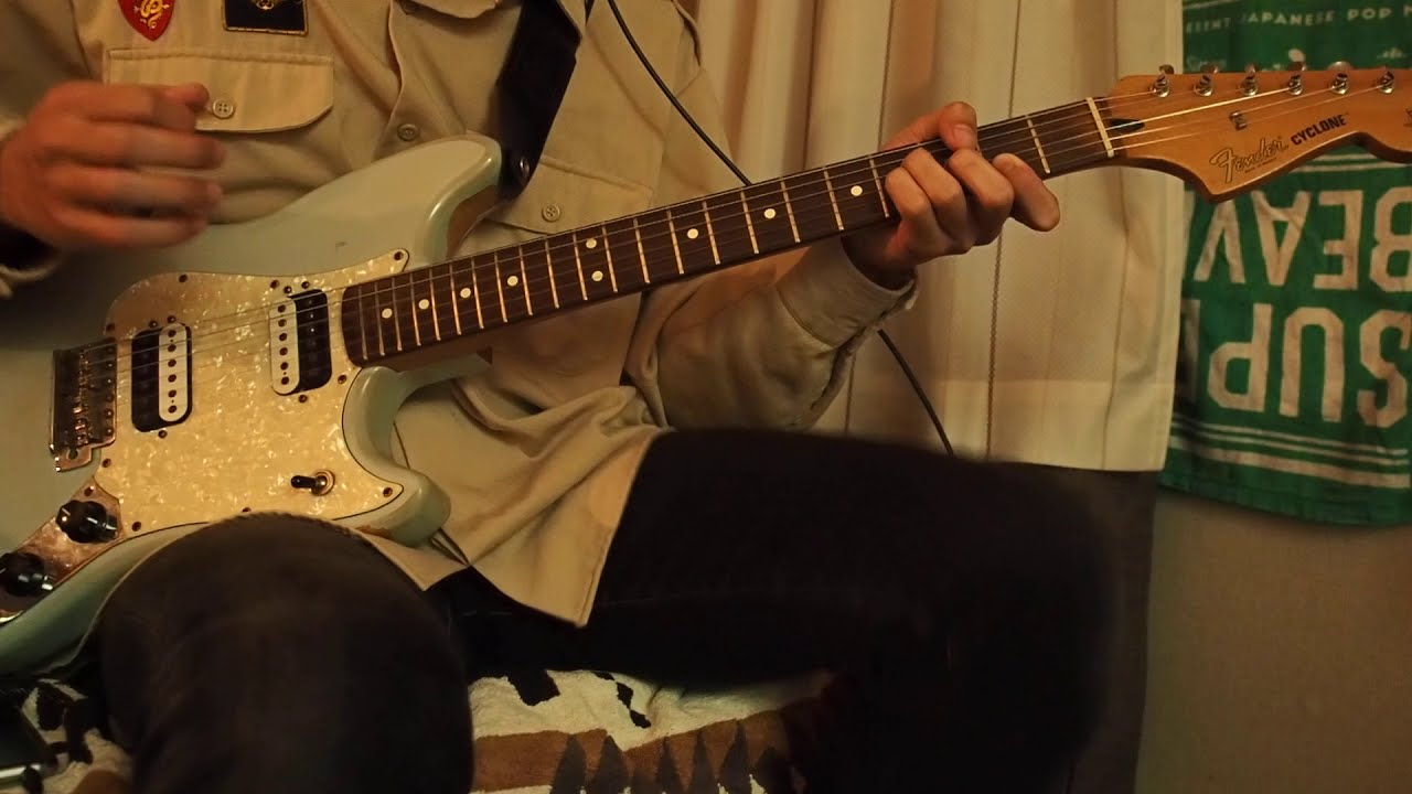 『東京流星群（live ver.）/SUPER BEAVER』を弾いてみました。【guitar cover】