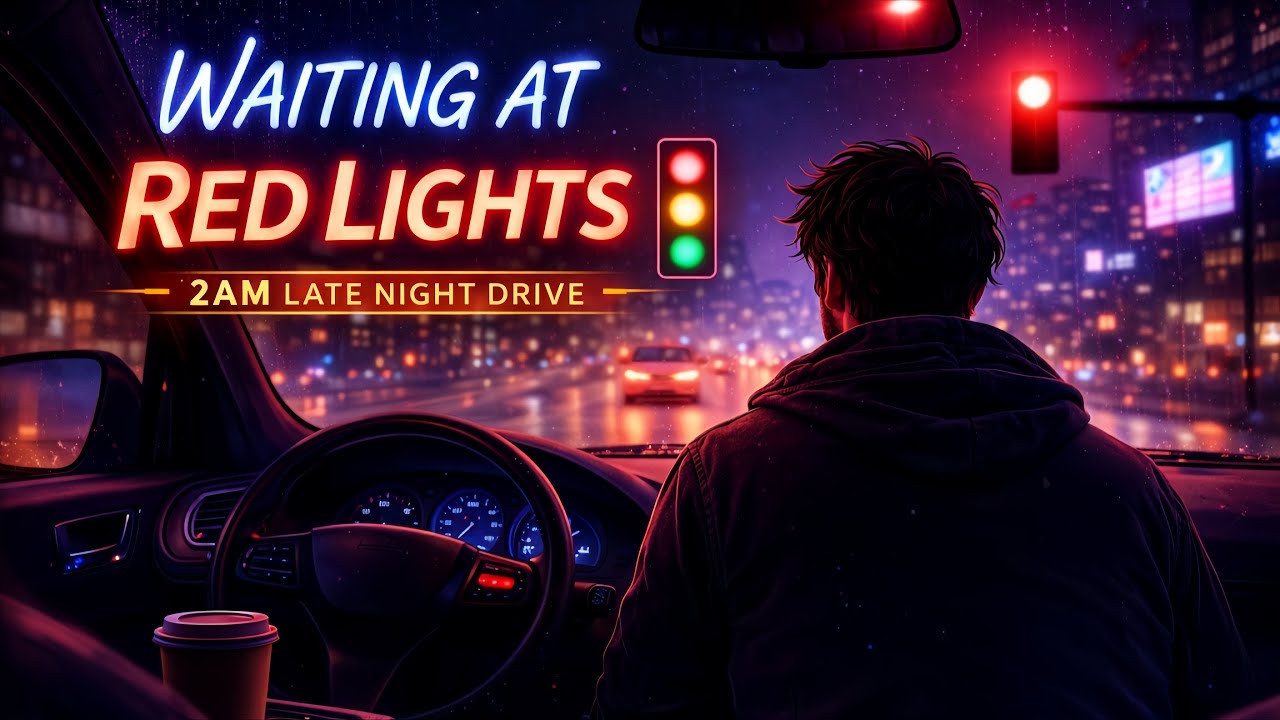 Waiting at Red Lights 🚦 | Late Night Drive Music | Emotional City Vibes
