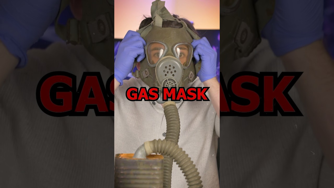 The Dark Truth of World War 2 Gas Masks.. 🪖 #shorts